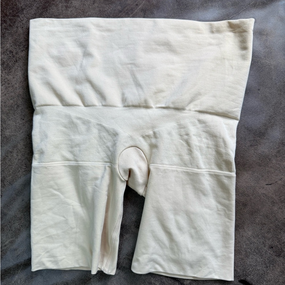 Assets Cream High-Waisted Shaping Shorts